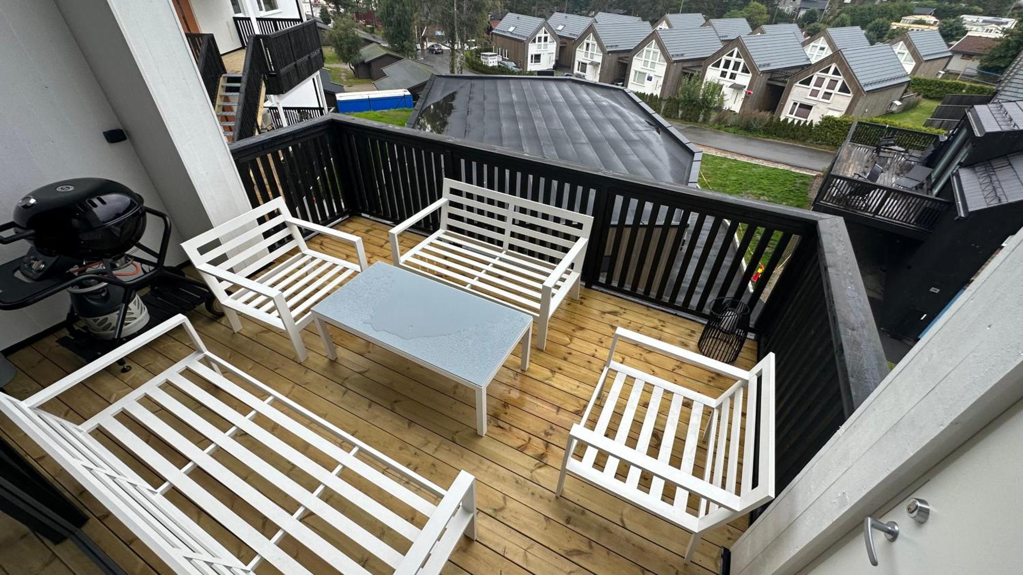 Top Floor Apartment Arossanden 5 A Kristiansand Exterior foto
