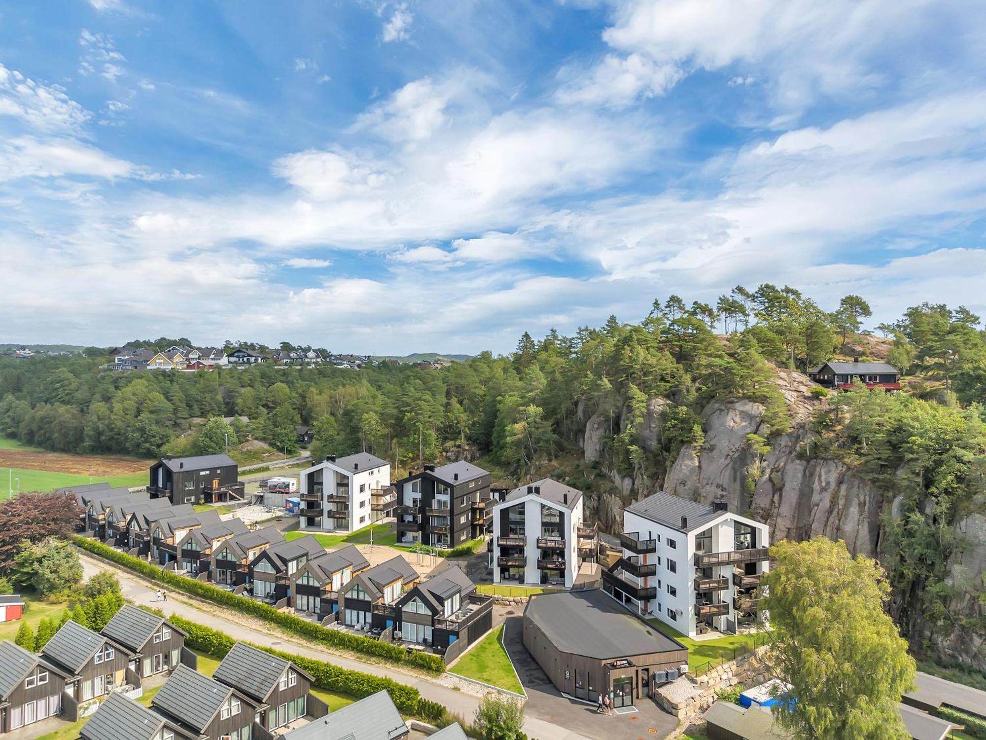 Top Floor Apartment Arossanden 5 A Kristiansand Exterior foto